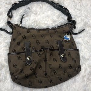 Brown Dooney & Bourke shoulder bag
